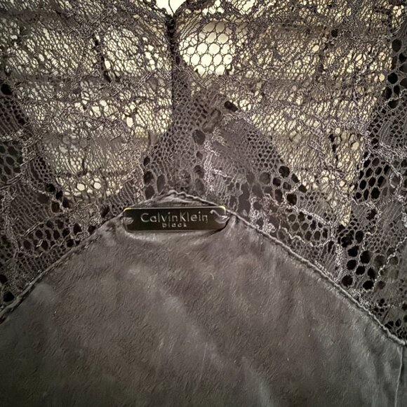 Vintage Calvin Klein Slip Dress Size Medium - Picture 3 of 3